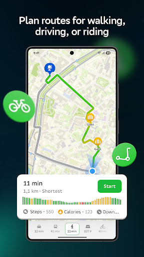 2GIS: Офлайн карта және навигация