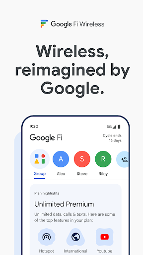 Google Fi inalámbrico