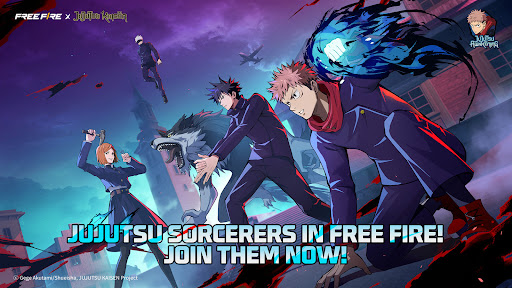 Free Fire x JUJUTSU KAISEN