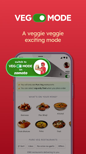 Zomato: Тамақ жеткізу және тамақтану